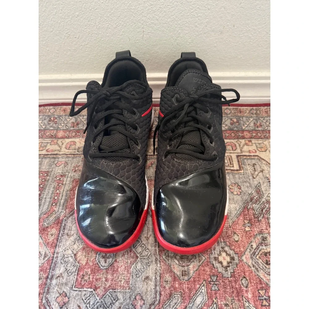 Nike LeBron Witness 3 Black Red White Basketball Shoes BQ9819-001 Mens 12